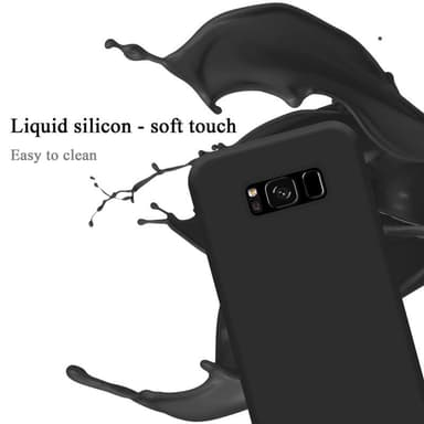 Samsung Galaxy S8 Suojakuori Kotelo Case (Musta)