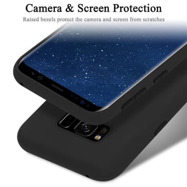 Samsung Galaxy S8 Suojakuori Kotelo Case (Musta)