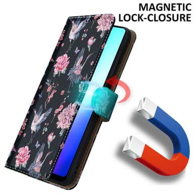 Huawei MATE 20 Suojakuori Lompakkokotelo (Musta)