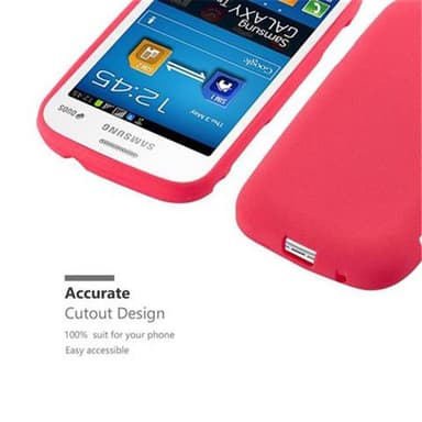Suojakuori Samsung Galaxy TREND LITE Kotelo (Punainen)