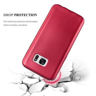 Samsung Galaxy S7 Suojakuori Kotelo (Punainen)