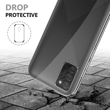 Samsung Galaxy A02s Suojakuori Cover (Läpinäkyvä)