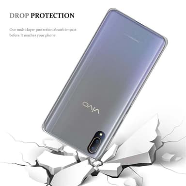 Vivo X21s Suojakuori Kotelo (Läpinäkyvä)