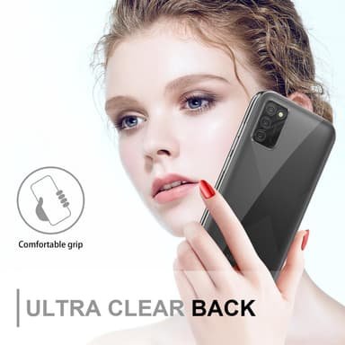 Samsung Galaxy A02s Suojakuori Cover (Läpinäkyvä)