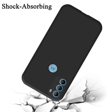 Motorola MOTO G71 5G Suojakuori Kotelo (Musta)