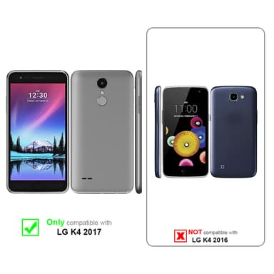 LG K4 2017 Suojakalvo Karkaistu lasi Näytönsuoja