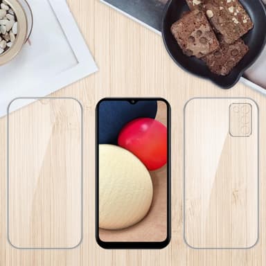 Samsung Galaxy A02s Suojakuori Cover (Läpinäkyvä)