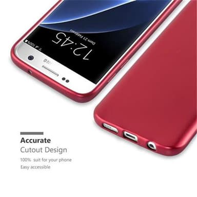 Samsung Galaxy S7 Suojakuori Kotelo (Punainen)