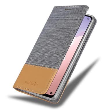 Huawei NOVA 7 SE Suojakuori Lompakkokotelo (harmaa)