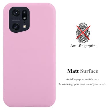 Suojakuori Oppo FIND X5 PRO Kotelo (Vaaleanpunainen)