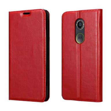 Motorola MOTO X2 Suojakuori Lompakkokotelo (Punainen)