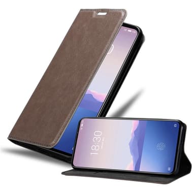 MEIZU 16S Suojakuori Lompakkokotelo (Ruskea)