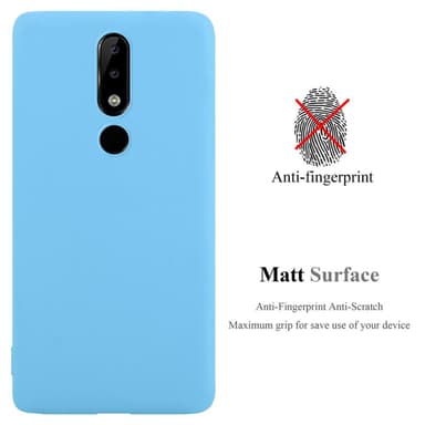 Suojakuori Nokia 5.1 PLUS / X5 Kotelo (Sininen)
