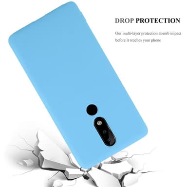 Suojakuori Nokia 5.1 PLUS / X5 Kotelo (Sininen)