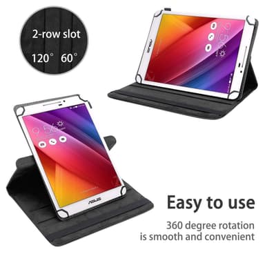 Asus ZenPad 7.0 (7.0 tuumaa) Suojakuori Kotelo (Musta)