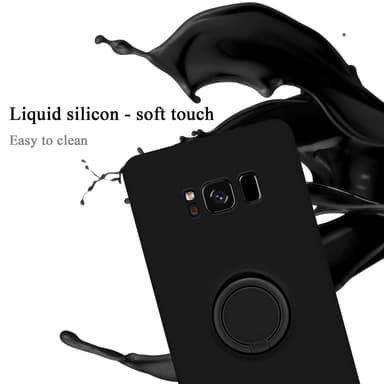 Samsung Galaxy S8 PLUS Suojakuori Kotelo (Musta)
