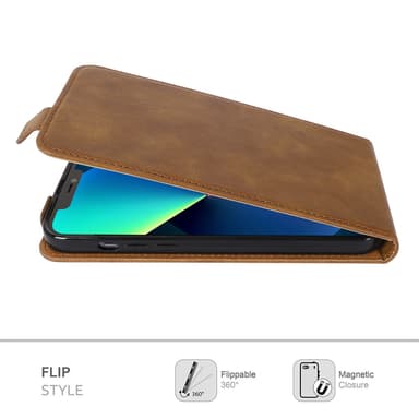 iPhone 13 PRO Suojakuori Case Cover (Ruskea)