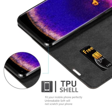 Oppo FIND X5 PRO Suojakuori Lompakkokotelo (Ruskea)