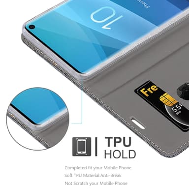 Samsung Galaxy S10 5G Suojakuori Lompakkokotelo