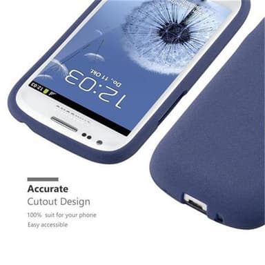 Suojakuori Samsung Galaxy S3 MINI Kotelo (Sininen)