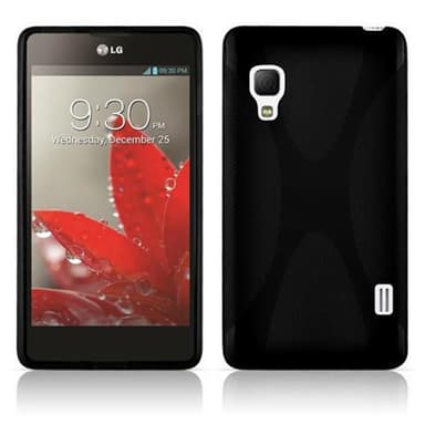 LG L5 II (2. SIM) Suojakuori Cover (Musta)