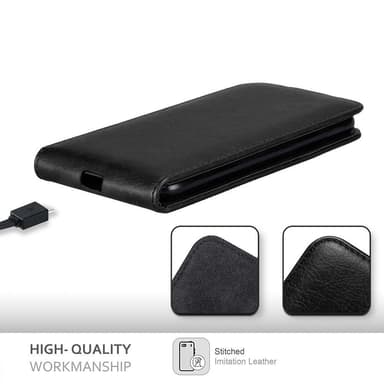 Google PIXEL 2 XL Suojakuori Lompakkokotelo (Musta)