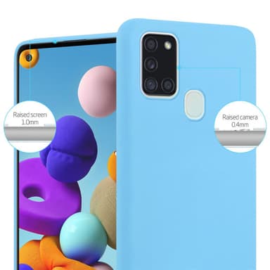 Suojakuori Samsung Galaxy A21s Kotelo (Sininen)