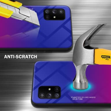 Suojakuori Samsung Galaxy A71 5G Kotelo (Musta)