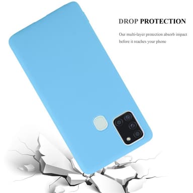 Suojakuori Samsung Galaxy A21s Kotelo (Sininen)