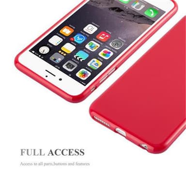 iPhone 6 PLUS / 6S PLUS Suojakuori Kotelo (Punainen)