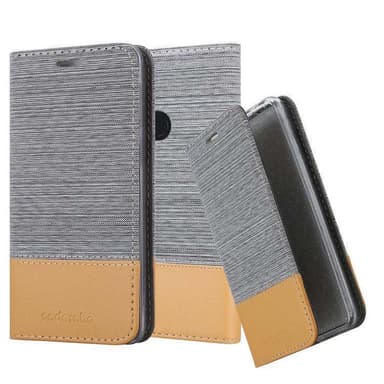 Google PIXEL 3 Suojakuori Lompakkokotelo (harmaa)