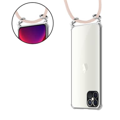 iPhone 12 PRO MAX Suojakuori Kotelo (Vaaleanpunainen)