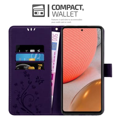 Samsung Galaxy A72 4G / 5G Suojakuori Lompakkokotelo