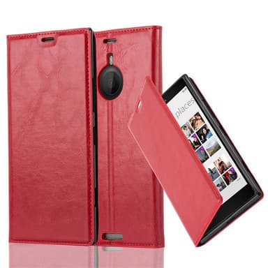 Nokia Lumia 1520 Suojakuori Lompakkokotelo (Punainen)