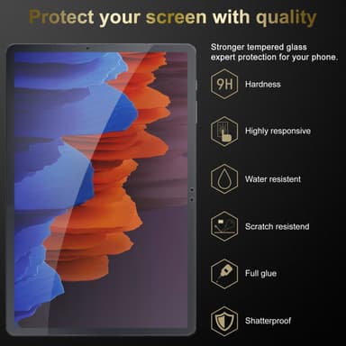 Samsung Galaxy Tab S7 (11 Zoll) 3x Suojakalvo Karkaistu