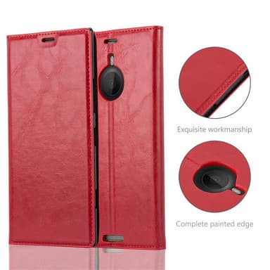 Nokia Lumia 1520 Suojakuori Lompakkokotelo (Punainen)