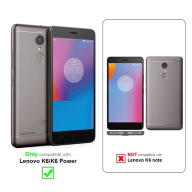 Lenovo K6 / K6 POWER Suojakuori Kotelo Cover (Punainen)