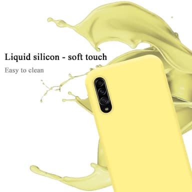 Samsung Galaxy A90 5G Suojakuori Kotelo (Keltainen)