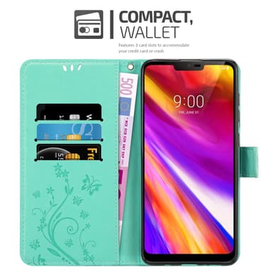 LG G7 ThinQ / FIT / ONE Suojakuori Lompakkokotelo