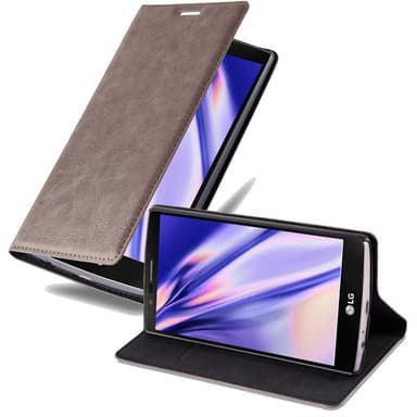LG G4 / G4 PLUS Suojakuori Lompakkokotelo (Ruskea)