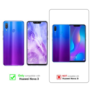Huawei NOVA 3 Suojakuori Universaali (Musta)