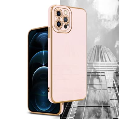 Suojakuori iPhone 12 PRO Kotelo (Vaaleanpunainen)