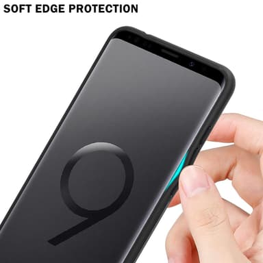 Samsung Galaxy S9 PLUS Suojakuori Kotelo (Musta)