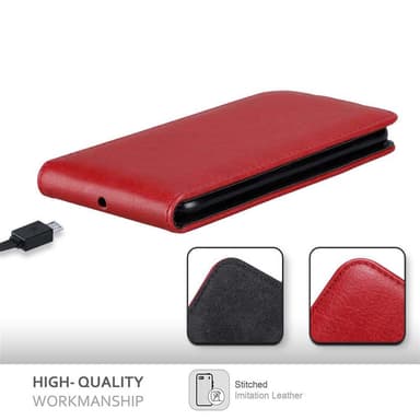 Sony Xperia C4 Suojakuori Lompakkokotelo (Punainen)