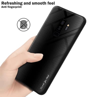 Samsung Galaxy S9 PLUS Suojakuori Kotelo (Musta)