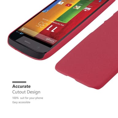 Motorola MOTO Z2 Suojakuori Kotelo Case (Punainen)