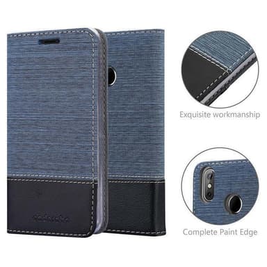 Cubot J3 PRO Suojakuori Lompakkokotelo (Sininen)