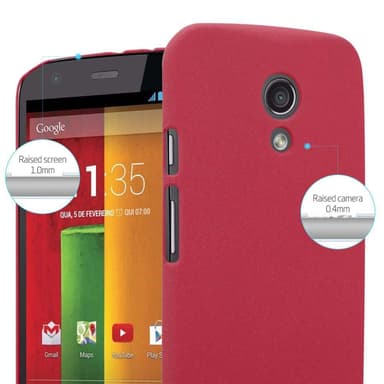 Motorola MOTO Z2 Suojakuori Kotelo Case (Punainen)