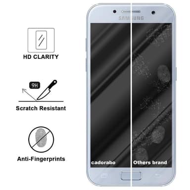 Samsung Galaxy A7 2017 Näytönsuoja Karkaistu lasi