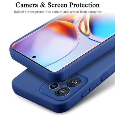 Motorola Edge 40 Pro Suojakuori Kotelo (Sininen)